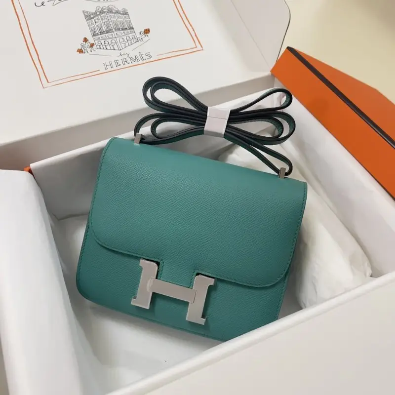 Hermes — Сумка Constance 19 см в шкірі Epsom