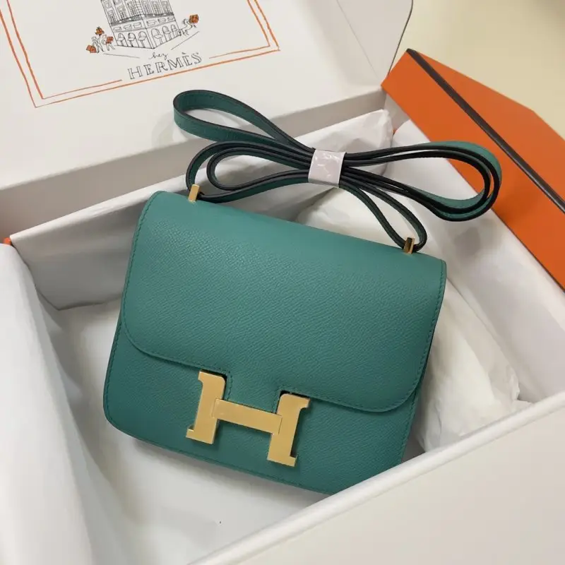 Hermes — Сумка Constance 19 см в шкірі Epsom