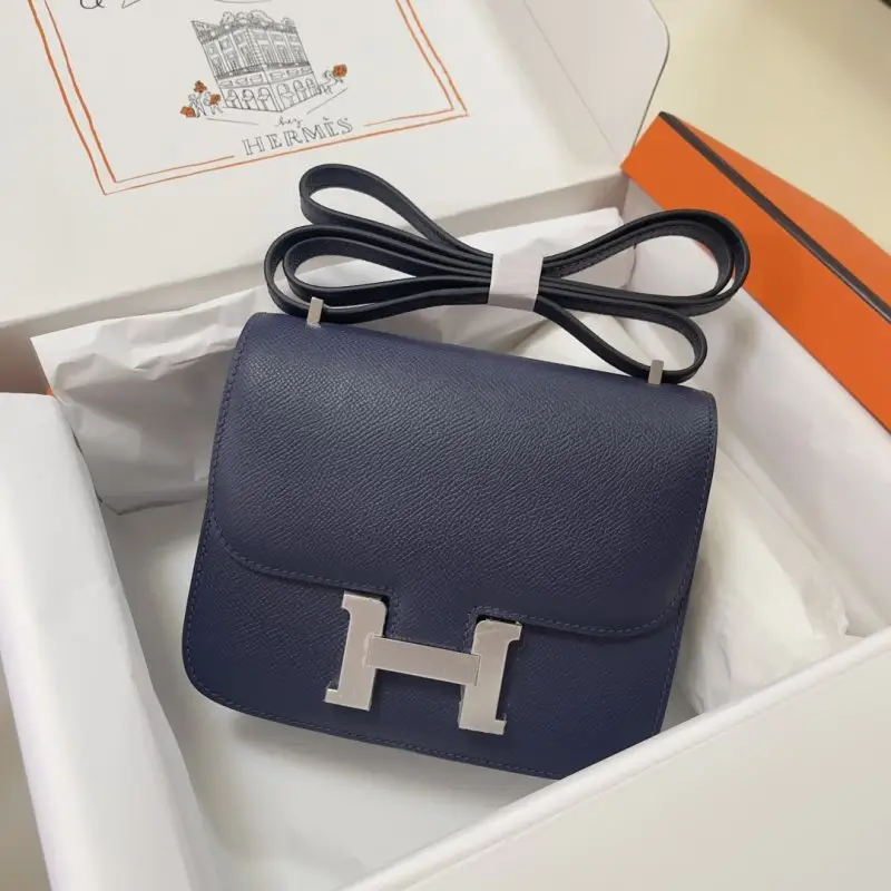 Hermes — Сумка Constance 19 см в шкірі Epsom