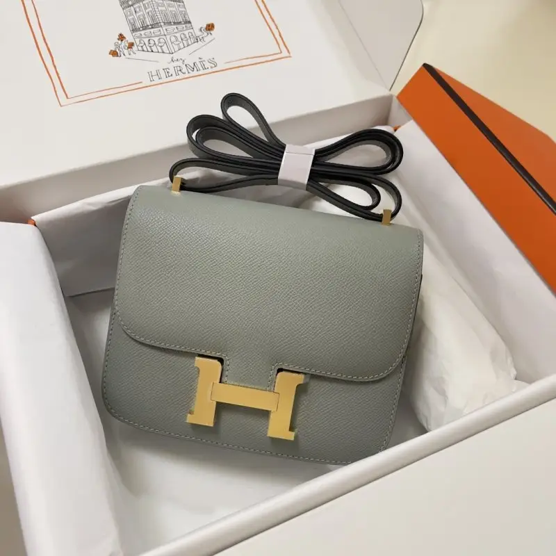 Hermes — Сумка Constance 19 см в шкірі Epsom