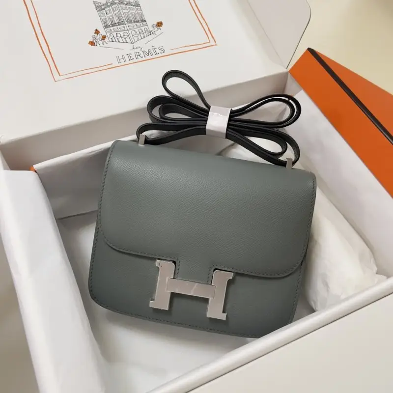 Hermes — A bag Constance 19 cm at skin Epsom