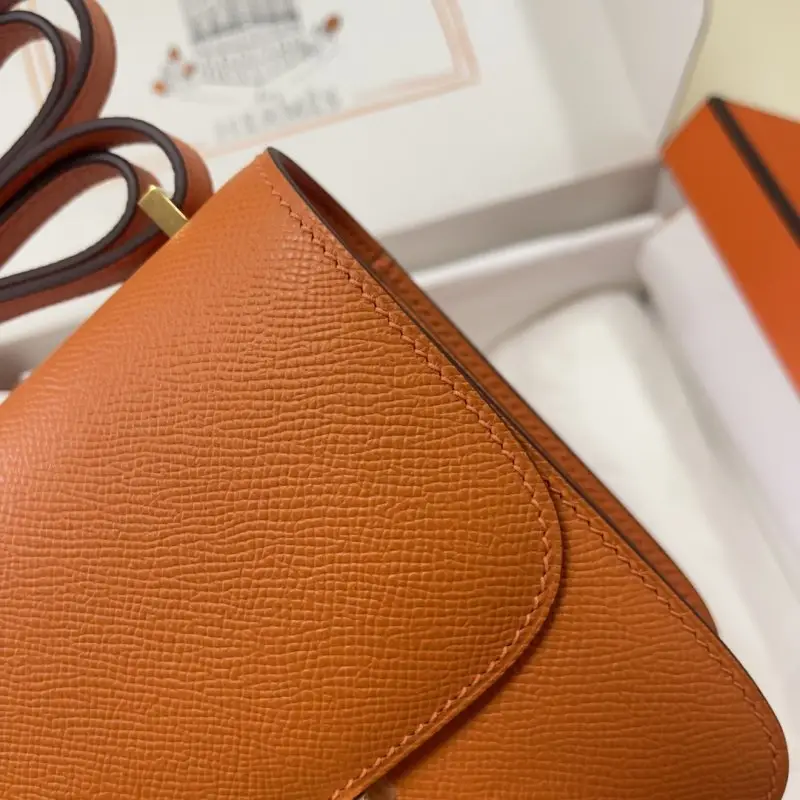 Hermes Сумка Constance 19 см в коже Epsom — Фото 5