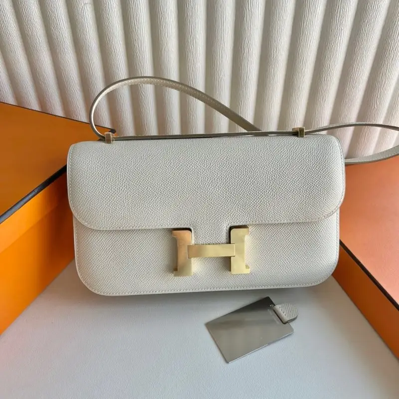 Hermes — A bag Constance Elan 23 cm at skin Epsom