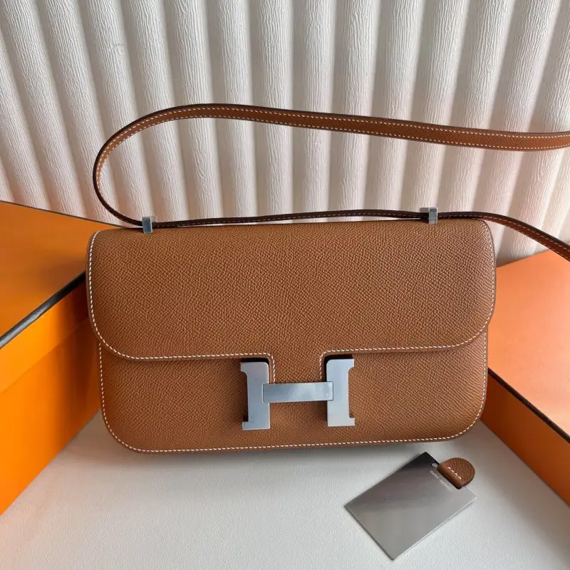 Hermes — Сумка Constance Elan 23 см в коже Epsom