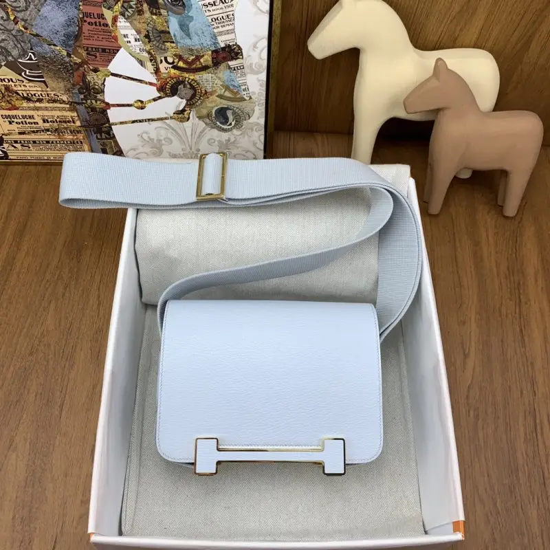 Hermes — A bag Hermès Geta 20 cm of goat skin