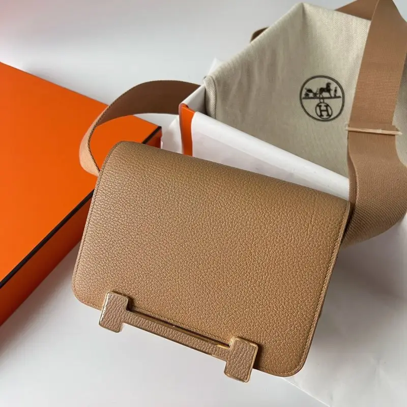 Hermes — Сумка Hermès Geta 20 см из козьей кожи