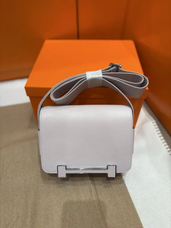Hermes A bag Hermès Geta 20 cm of goat skin — Photo 1