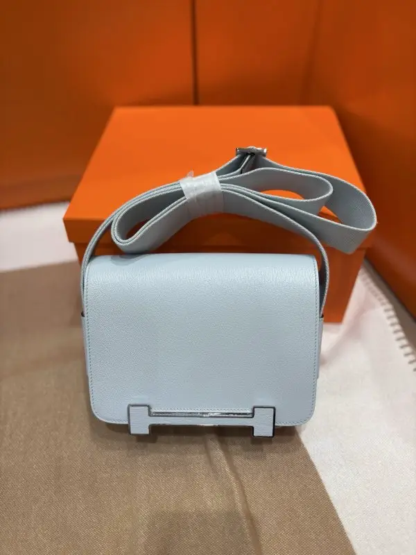 Hermes A bag Hermès Geta 20 cm of goat skin — Photo 1