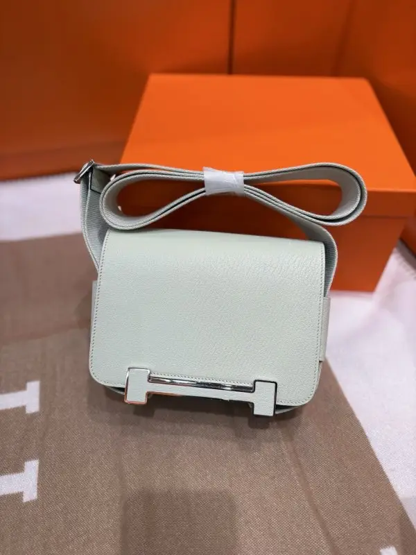 Hermes — Сумка Hermès Geta 20 см з козячої шкіри