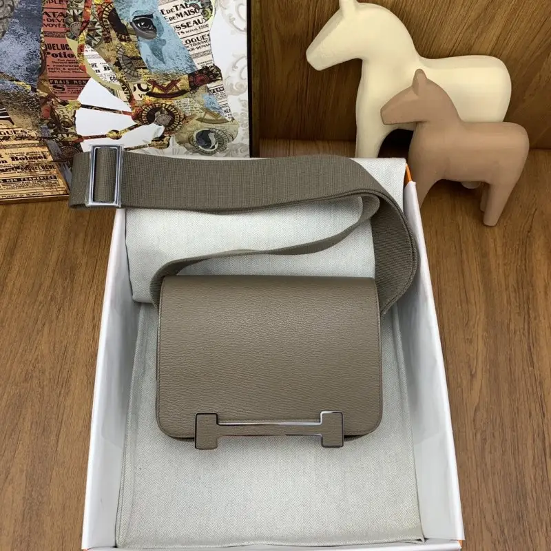 Hermes — Сумка Hermès Geta 20 см из козьей кожи
