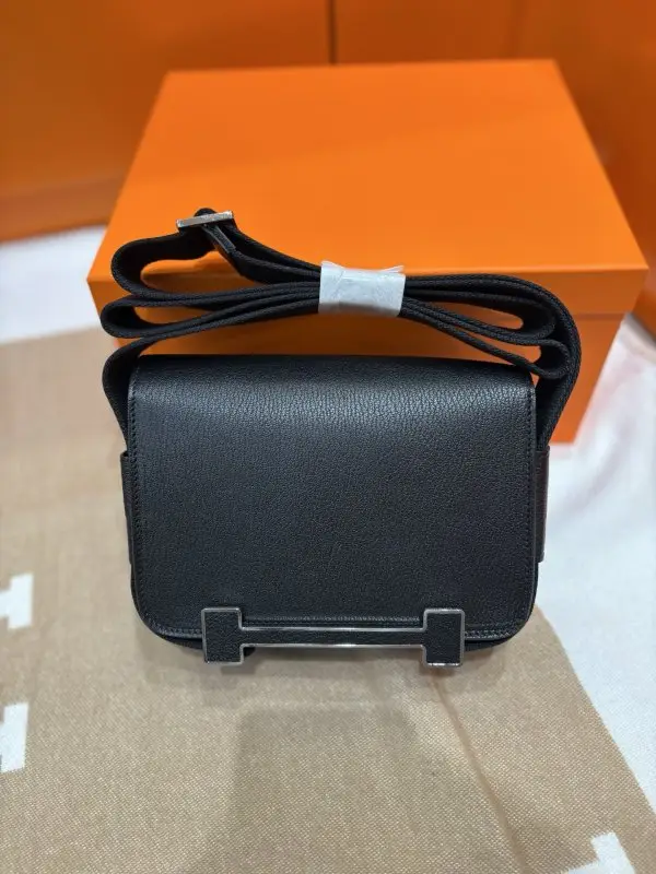 Hermes — Сумка Hermès Geta 20 см из козьей кожи