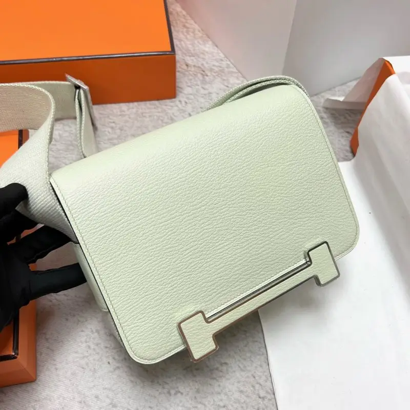 Hermes A bag Hermès Geta 20 cm of goat skin — Photo 2