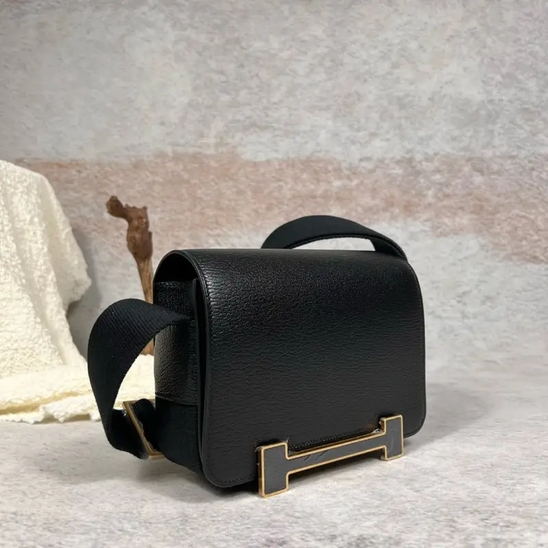 Hermes A bag Hermès Geta 20 cm of goat skin — Photo 2