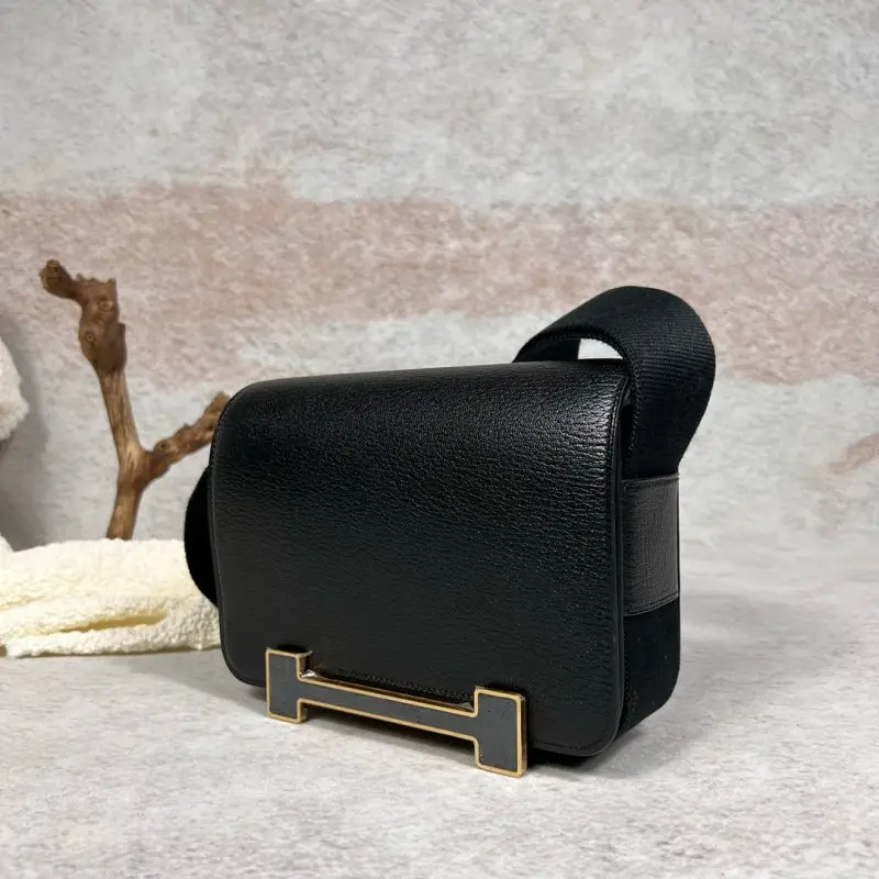 Hermes A bag Hermès Geta 20 cm of goat skin — Photo 3