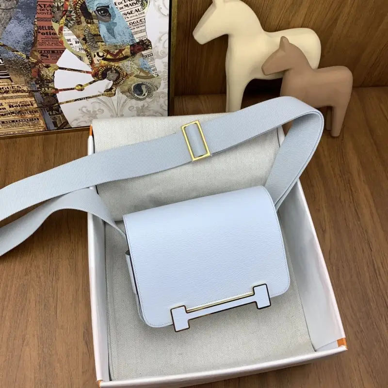 Hermes A bag Hermès Geta 20 cm of goat skin — Photo 3