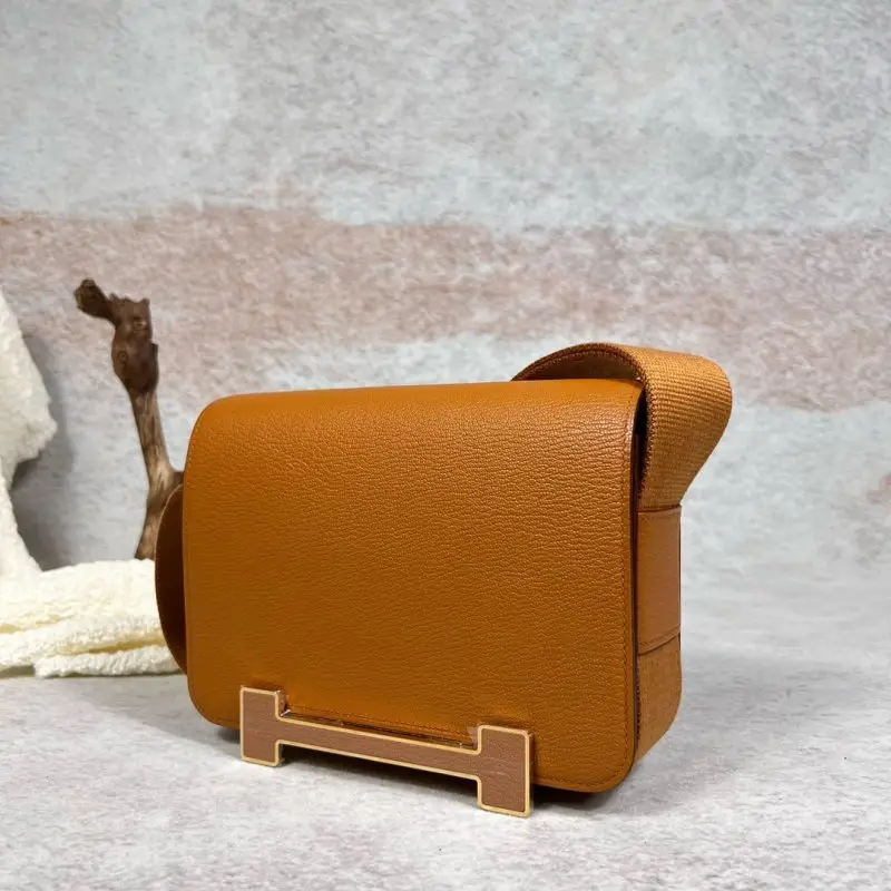 Hermes Сумка Hermès Geta 20 см из козьей кожи — Фото 3