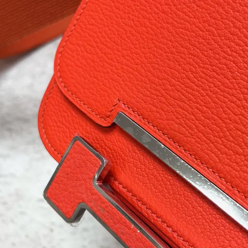 Hermes A bag Hermès Geta 20 cm of goat skin — Photo 3