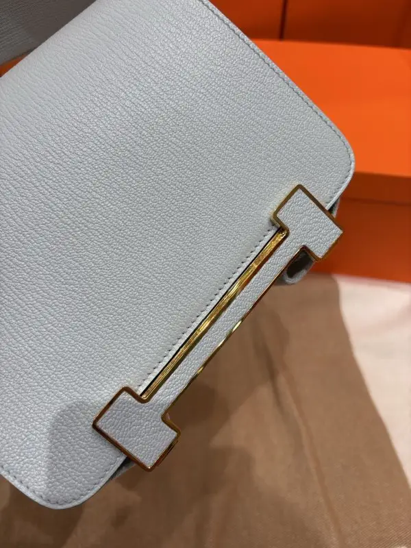Hermes A bag Hermès Geta 20 cm of goat skin — Photo 3