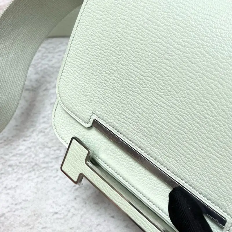 Hermes A bag Hermès Geta 20 cm of goat skin — Photo 4