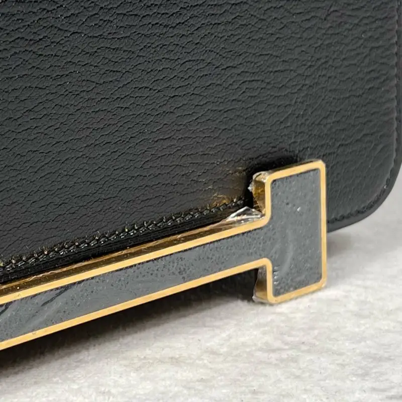 Hermes A bag Hermès Geta 20 cm of goat skin — Photo 4