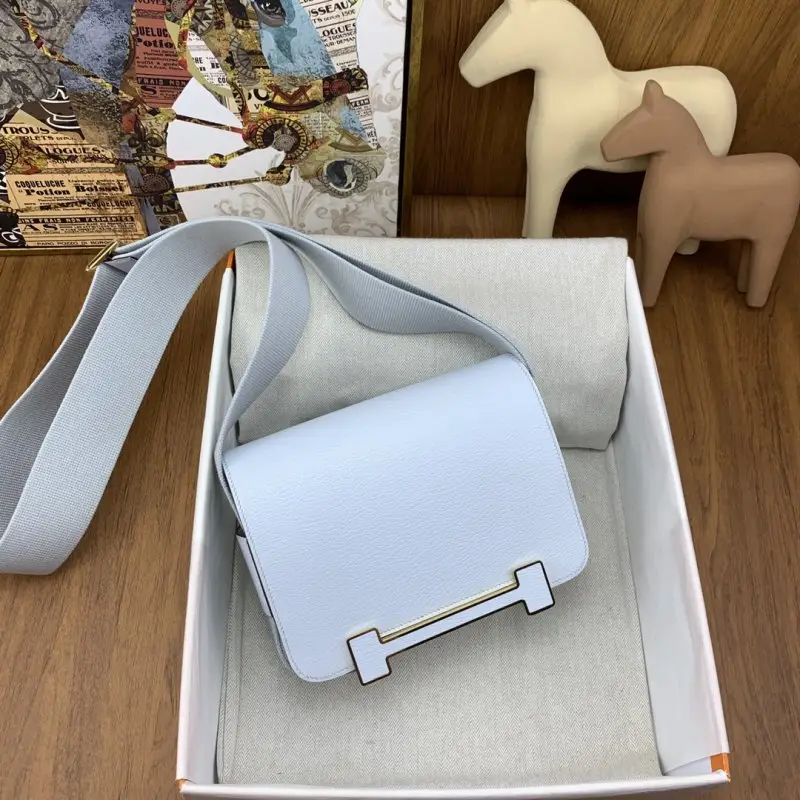 Hermes A bag Hermès Geta 20 cm of goat skin — Photo 4