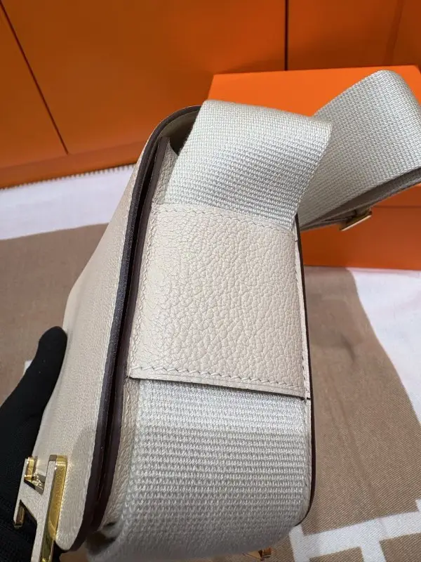 Hermes Сумка Hermès Geta 20 см из козьей кожи — Фото 4