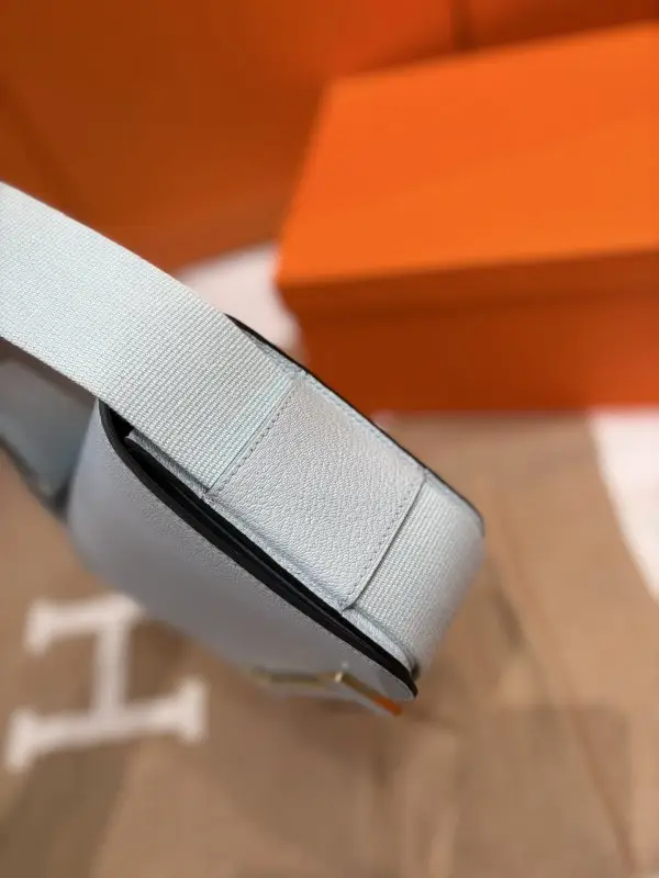 Hermes A bag Hermès Geta 20 cm of goat skin — Photo 4