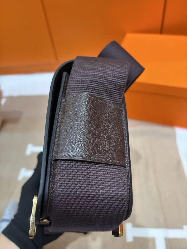 Hermes Сумка Hermès Geta 20 см из козьей кожи — Фото 4