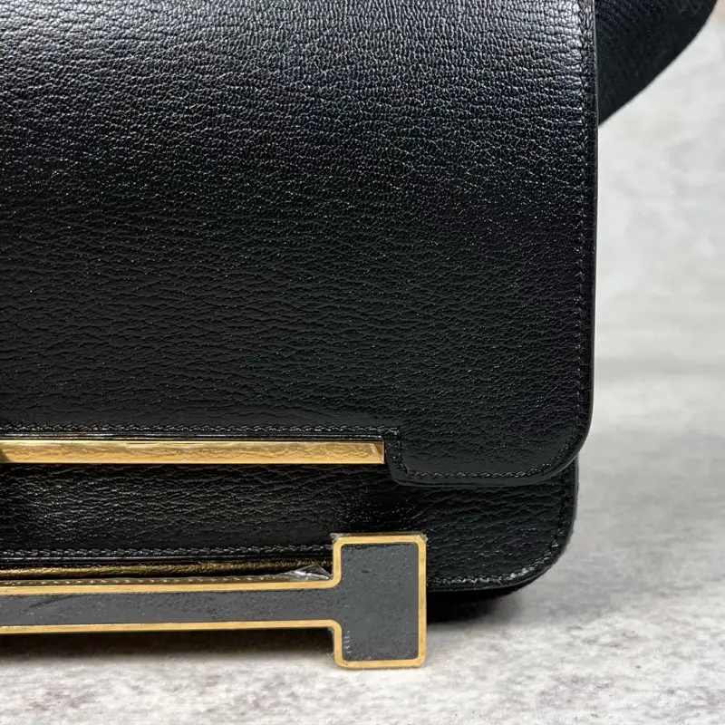 Hermes A bag Hermès Geta 20 cm of goat skin — Photo 5