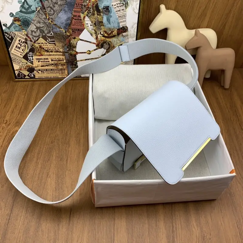 Hermes A bag Hermès Geta 20 cm of goat skin — Photo 5