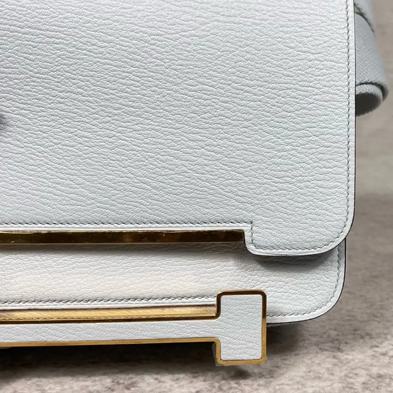 Hermes A bag Hermès Geta 20 cm of goat skin — Photo 5