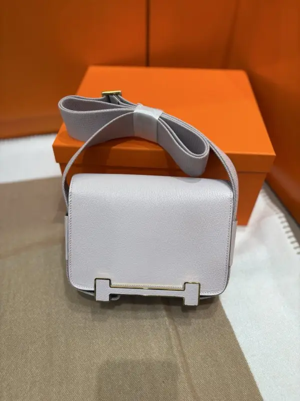 Hermes A bag Hermès Geta 20 cm of goat skin — Photo 5