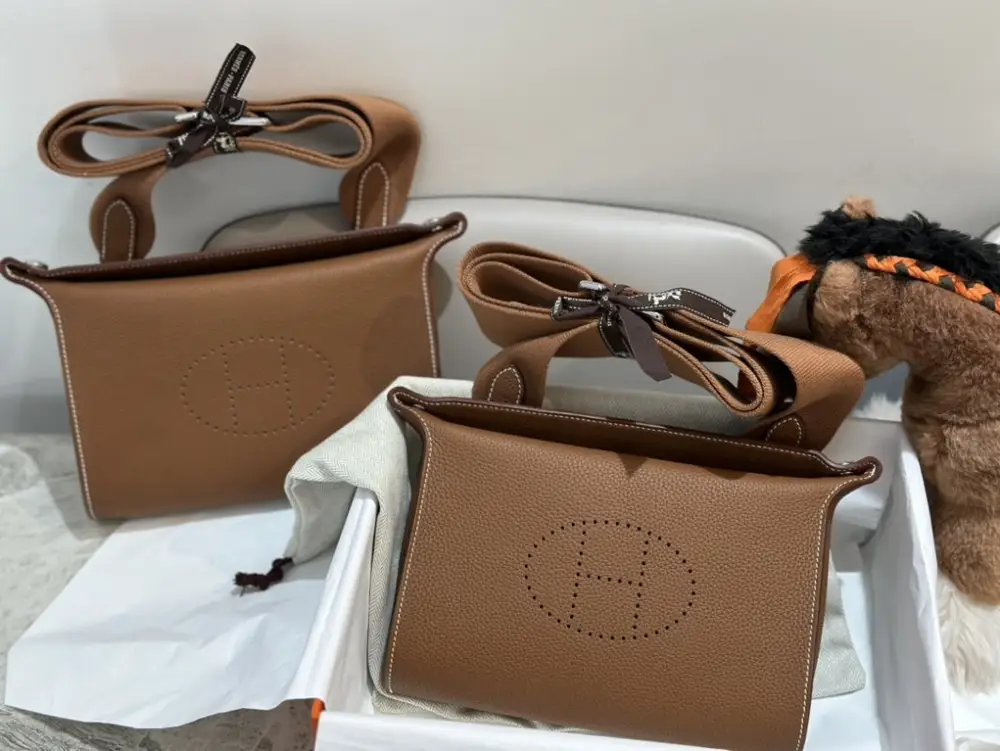 Hermes Сумка Hermès Videpoches 27 см в коже Togo — Фото 2