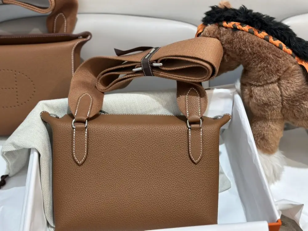 Hermes Сумка Hermès Videpoches 27 см в коже Togo — Фото 4