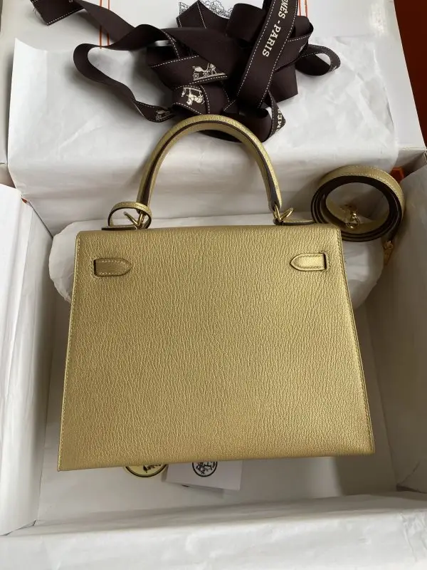Hermes A bag Kelly 25 of goat skin — Photo 2