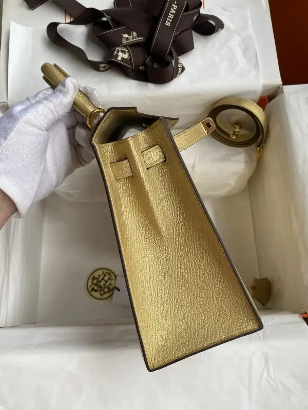 Hermes A bag Kelly 25 of goat skin — Photo 5