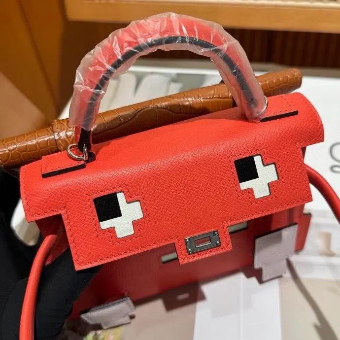 Hermes Сумка Kelly Doll 20 см в шкірі Epsom — Фото 3