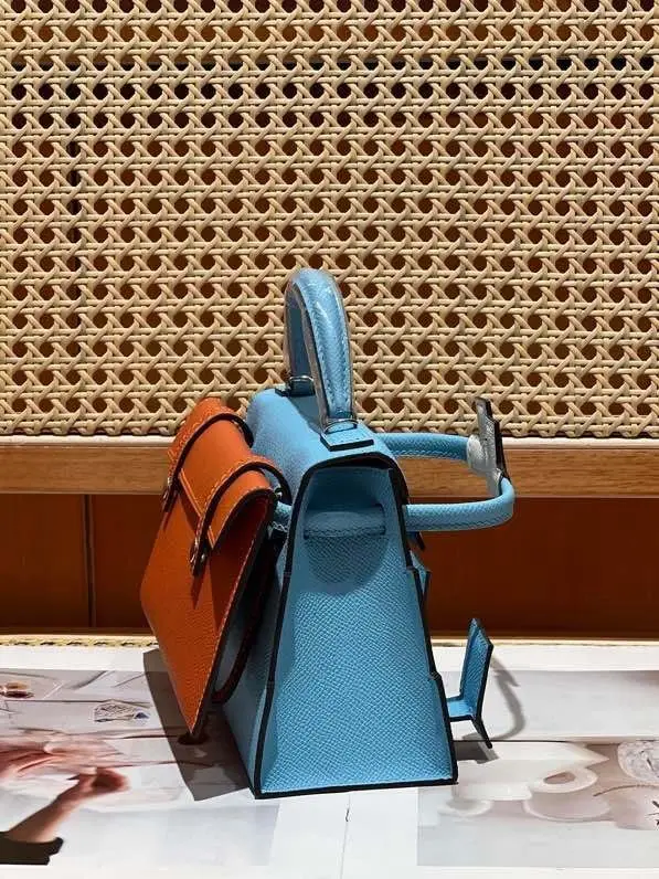 Hermes A bag Kelly Doll 20 cm at skin Epsom — Photo 3