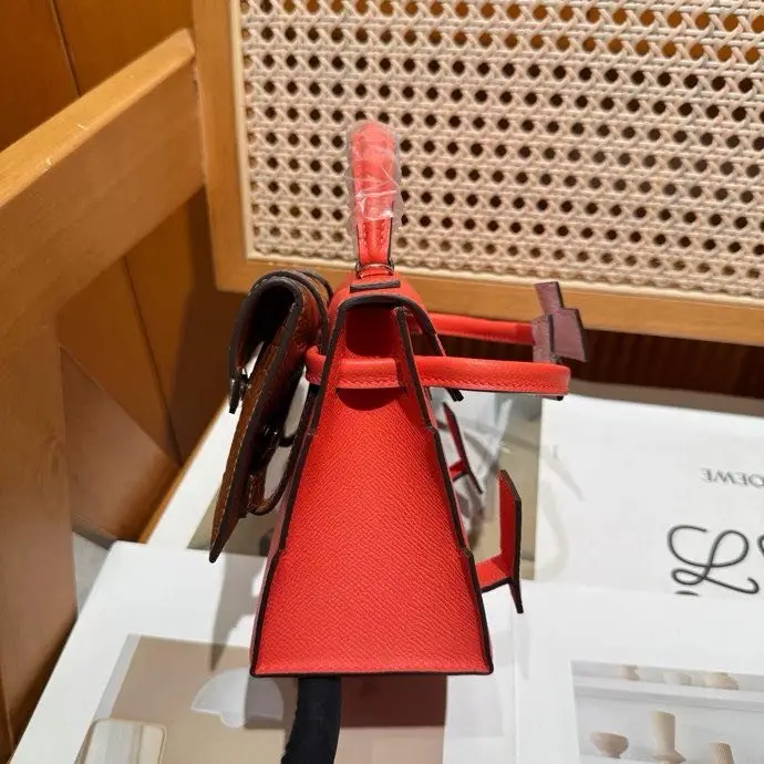 Hermes Сумка Kelly Doll 20 см в шкірі Epsom — Фото 4