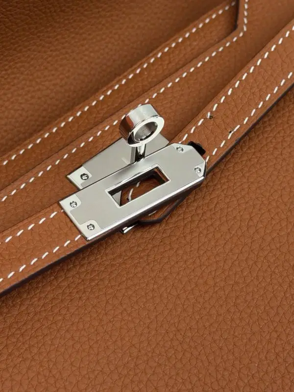 Hermes Сумка чоловіча Kelly Depeches 25 см в шкірі Togo — Фото 4