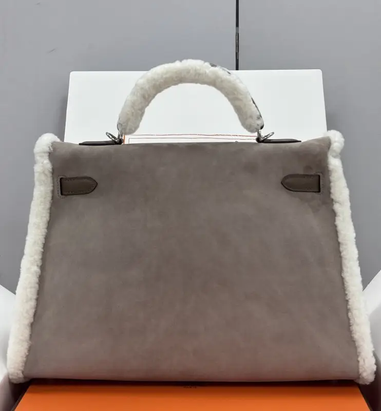 Hermes A bag Teddy Kelly 35 cm at suede — Photo 2
