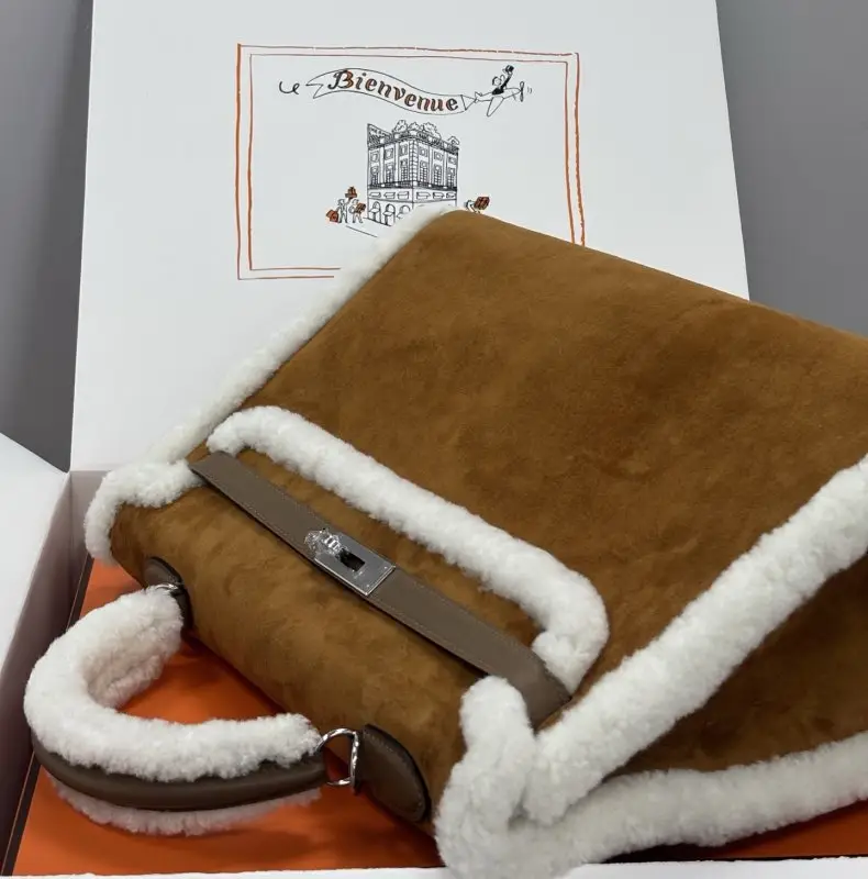 Hermes A bag Teddy Kelly 35 cm at suede — Photo 5