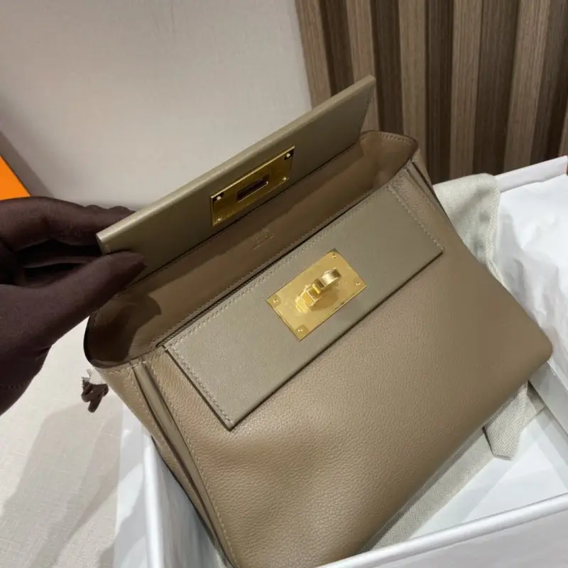 Hermes Сумка жіноча 24/24 - 21 см в шкірі Evercolor і Swift — Фото 5