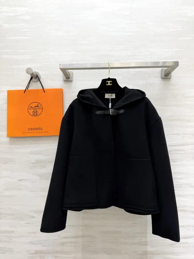 Hermes — Короткое шерстяное пальто