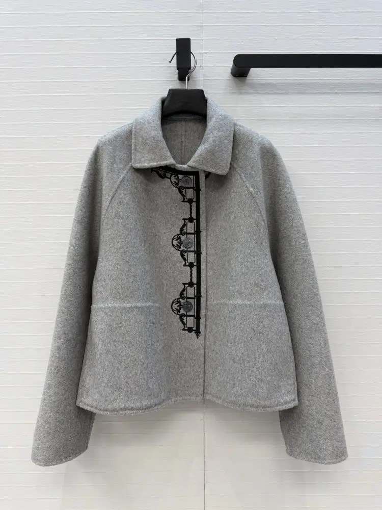 Hermes — Короткое шерстяное пальто
