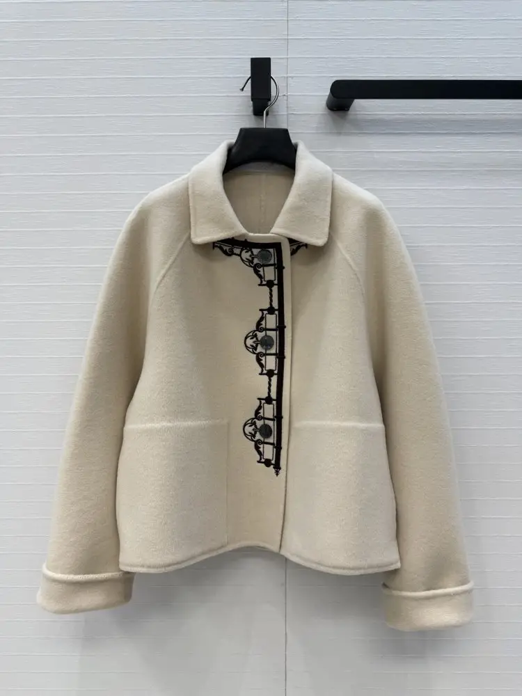 Hermes — Короткий вовняне пальто