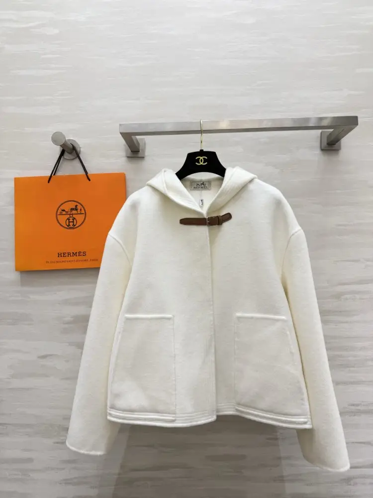 Hermes — Короткое шерстяное пальто