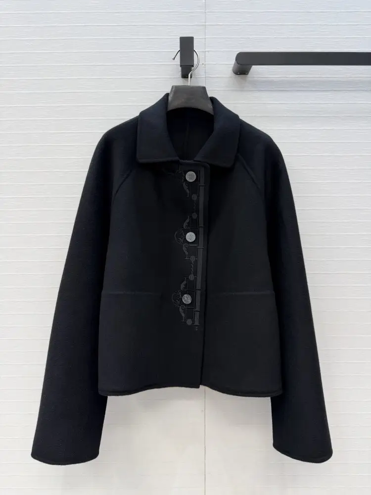 Hermes — Короткое шерстяное пальто