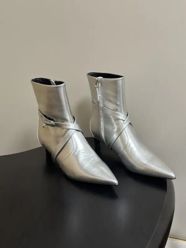 Hermes — Ankle boots Hermes Nice 40 from buckle Kelly