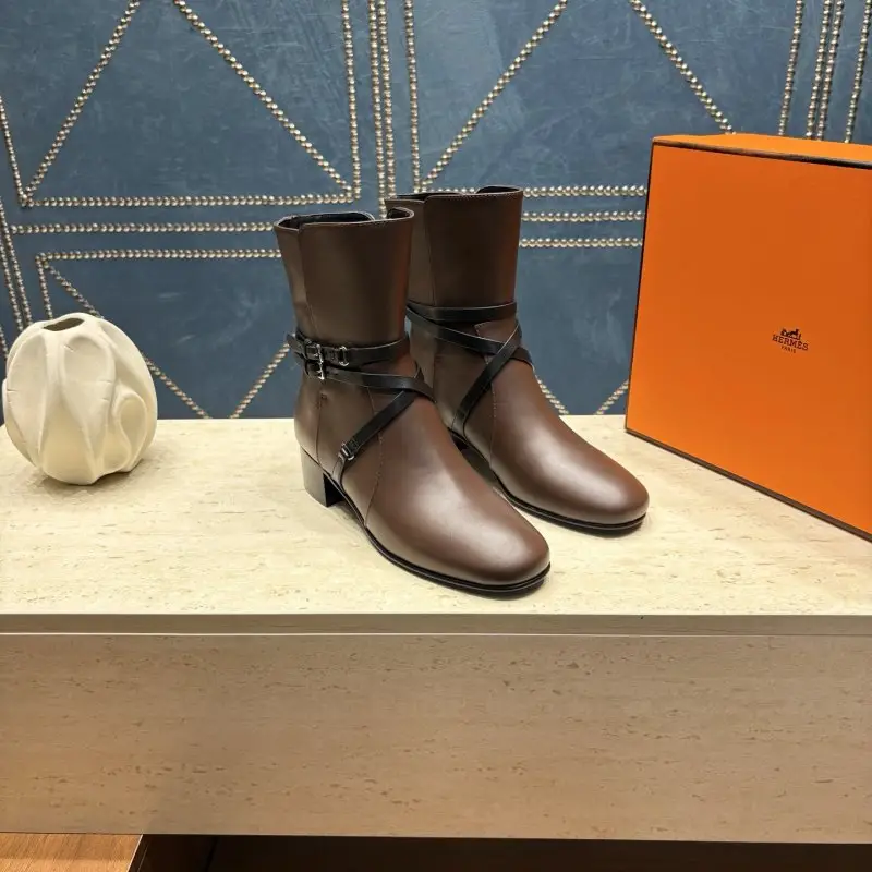 Hermes Ботильйони на підборах — Фото 3